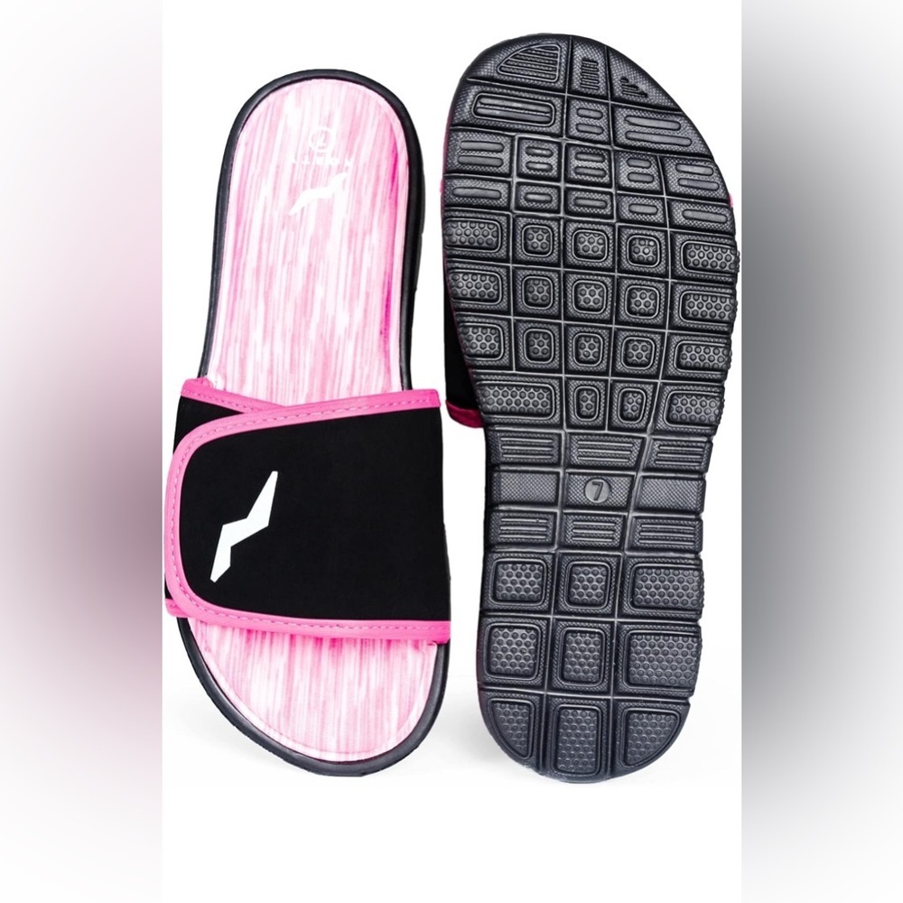 Women’s Memory Foam Footbed Sandals - Beach, Pool, Shower - Size 10 - NEW - Picture 4 of 9